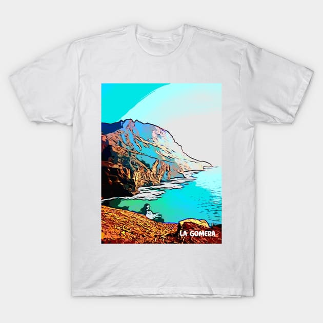 Canary islands beach T-Shirt by lagomeratravel